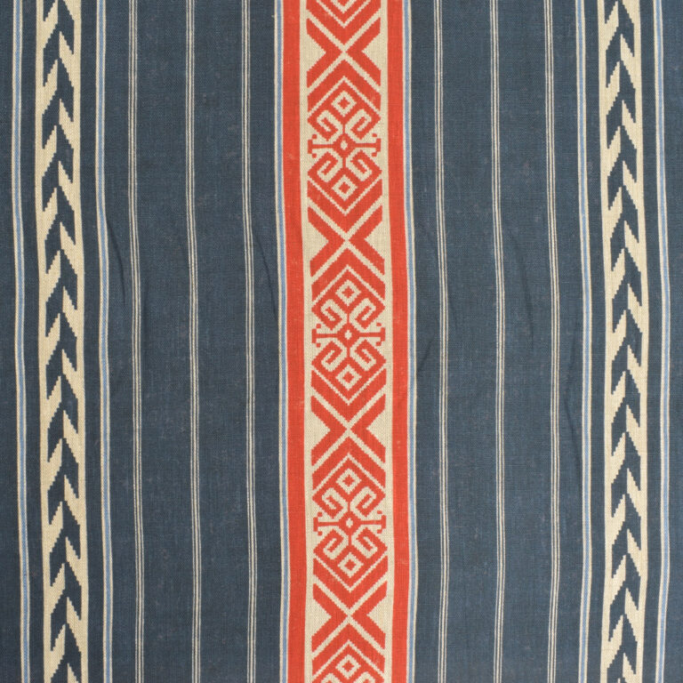 Kolomyya Linen Stripe - Indigo - Image 2