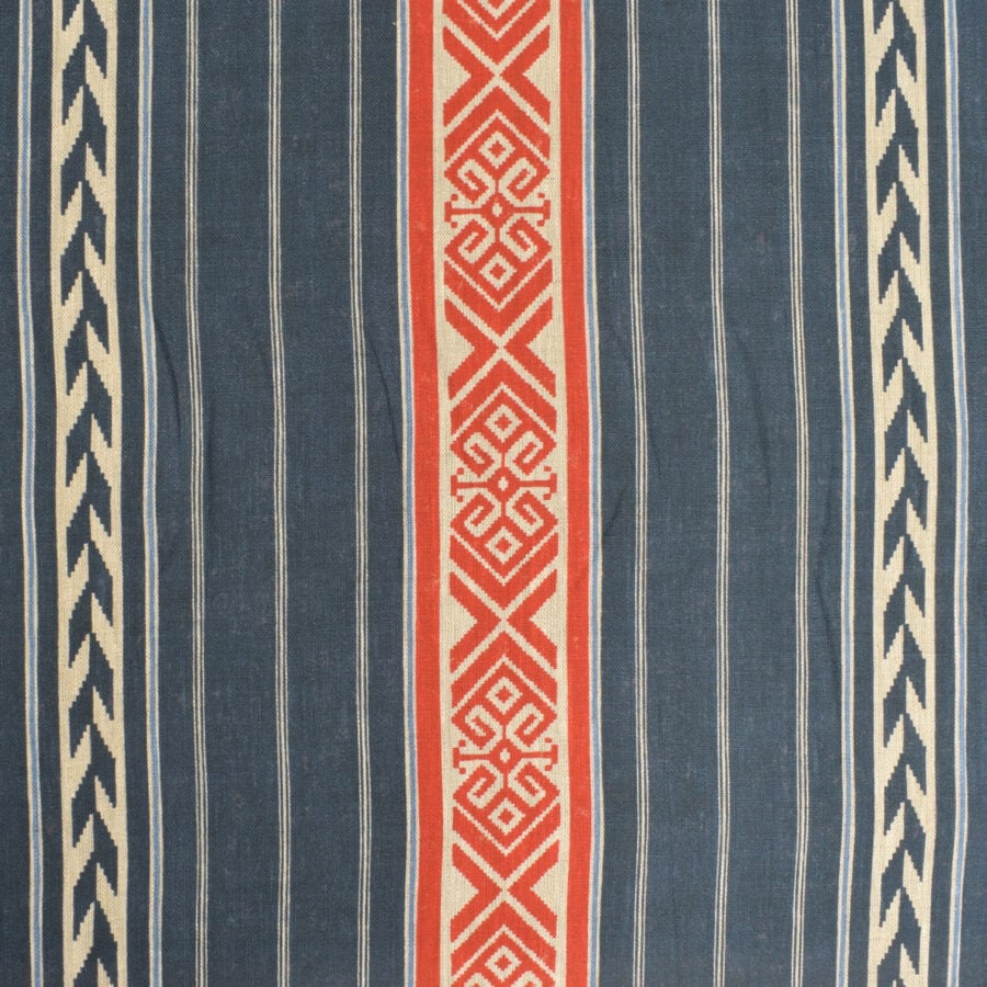 Kolomyya Linen Stripe - Indigo - Image 2