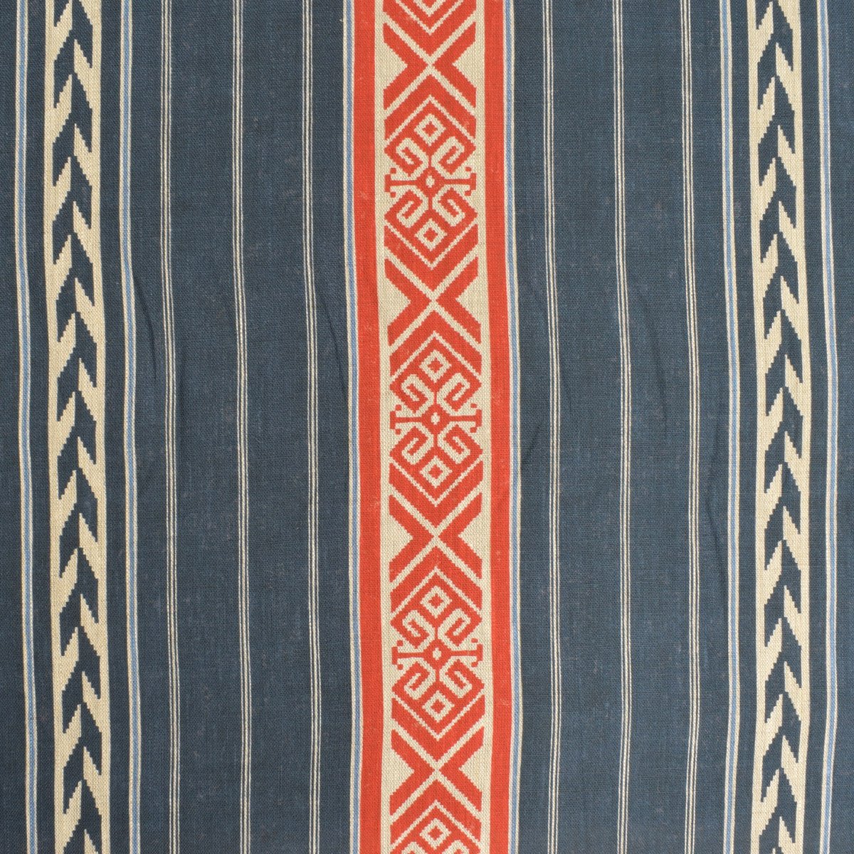 Kolomyya Linen Stripe - Indigo - Image 2