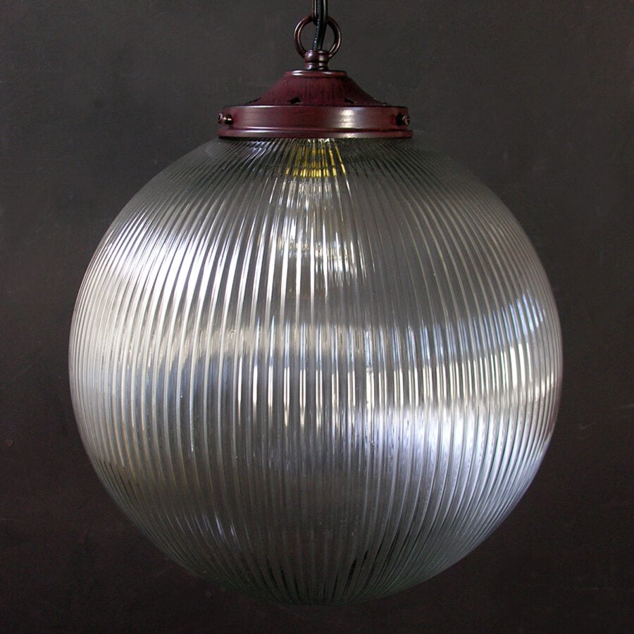 Prismatic Globe Pendant Light Large