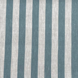 Beta Linen Stripe - Mineral Blue - Image 2