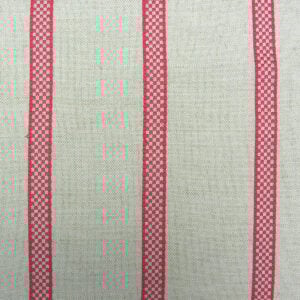 Hopsack Stripe - Peony - Image 2