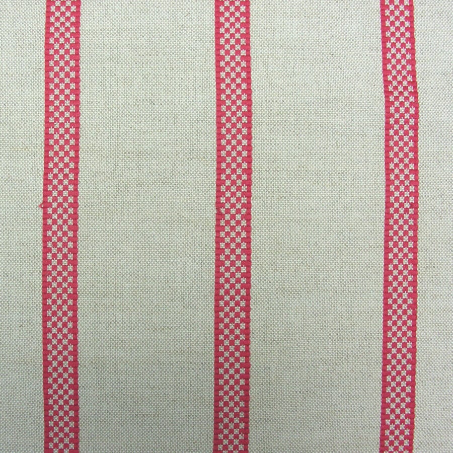 Hopsack Stripe - Peony - Image 2