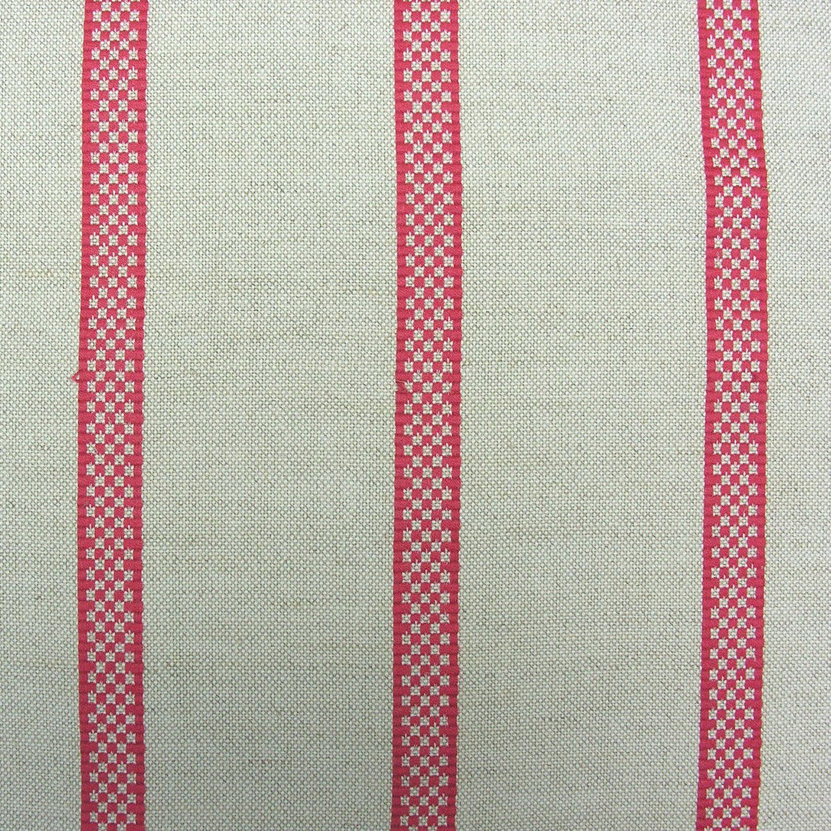 Hopsack Stripe - Peony - Image 2
