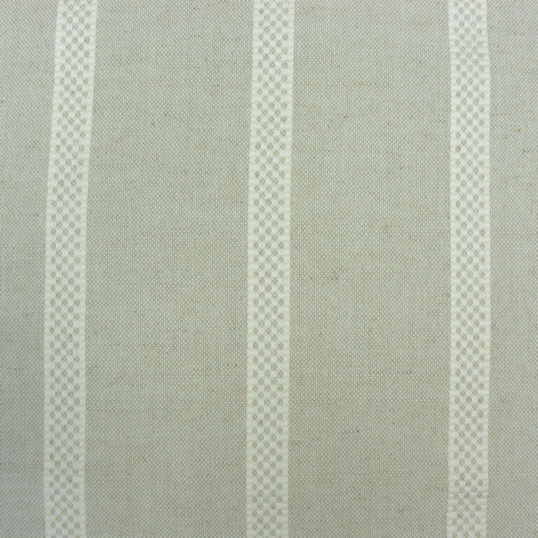 Hopsack Stripe - Cream - Image 2