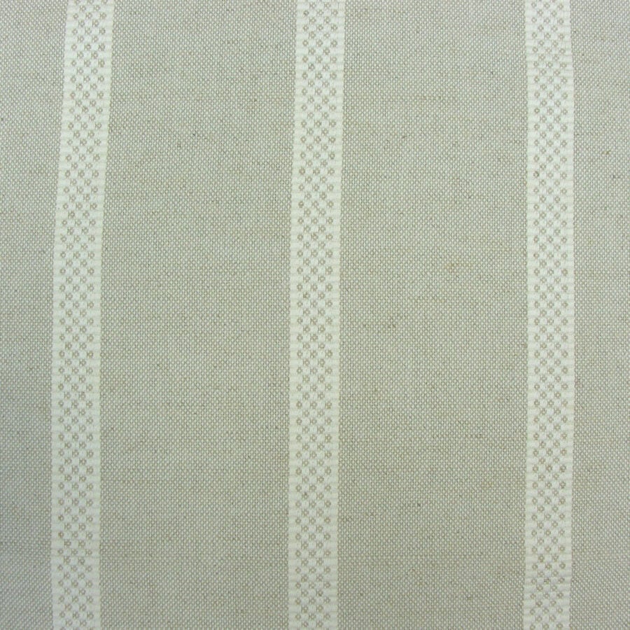 Hopsack Stripe - Cream - Image 2