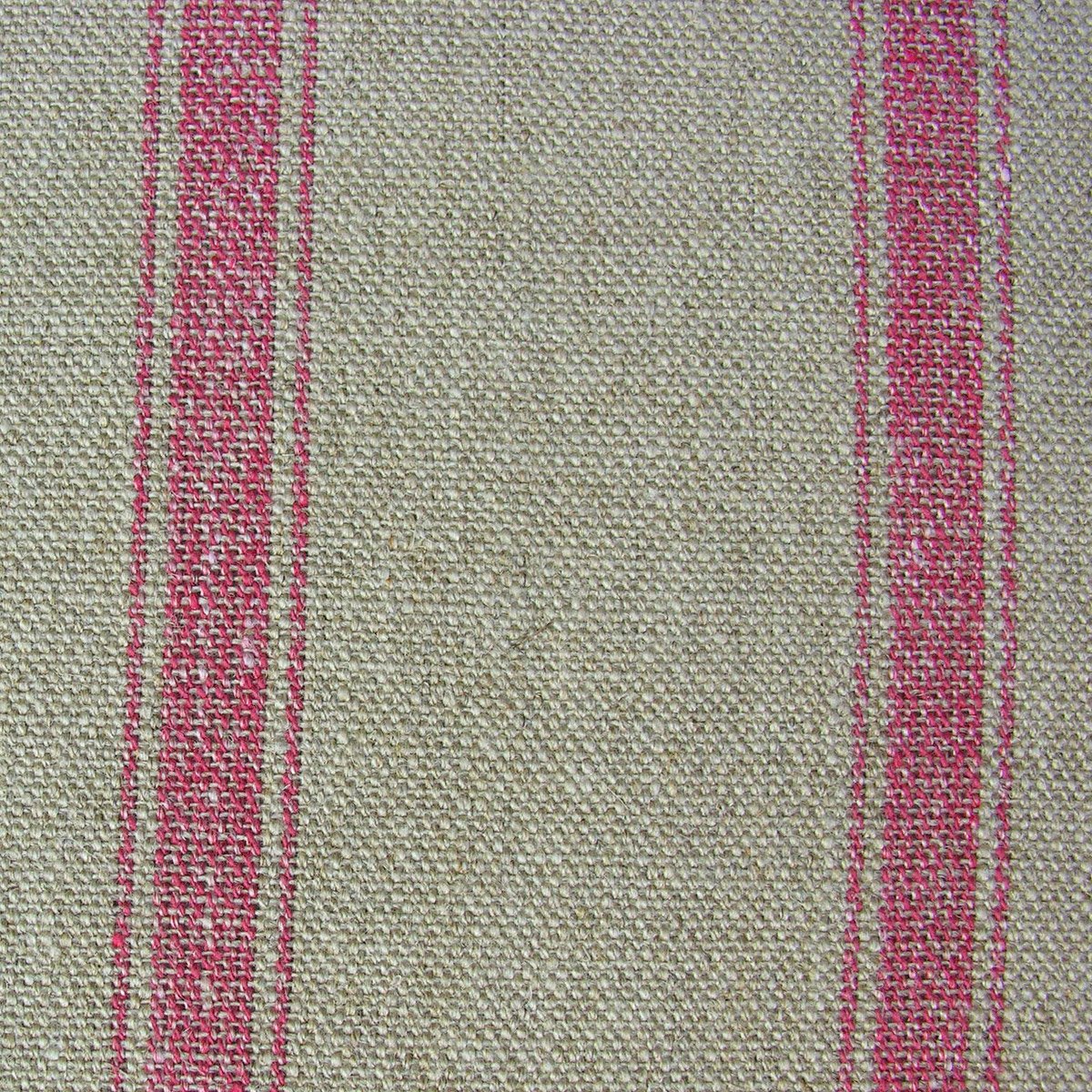 Angus Linen Stripe Nordic - Peony - Image 2