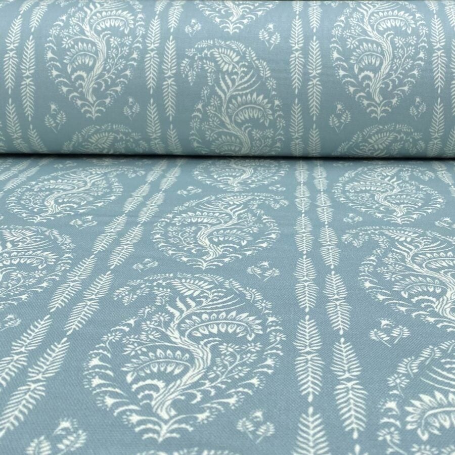 Larisa Stripe - Duckegg and Ivory - Image 3