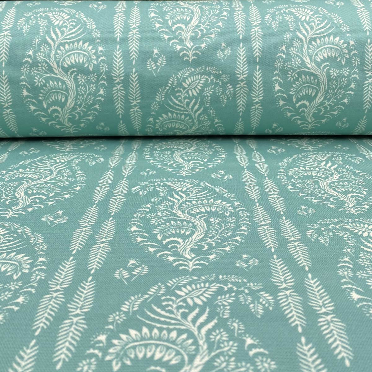 Larisa Stripe - Seagreen and Ivory - Image 3