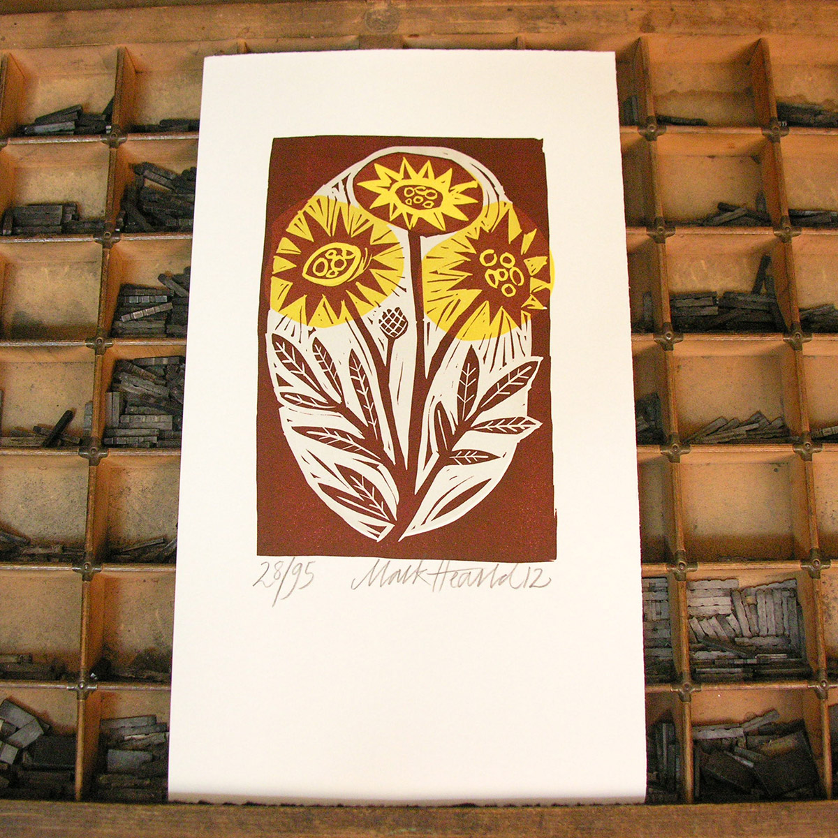 Flowers by Mark Hearld - Image 2