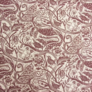 Mark Hearld Wren - Burgundy - Image 3