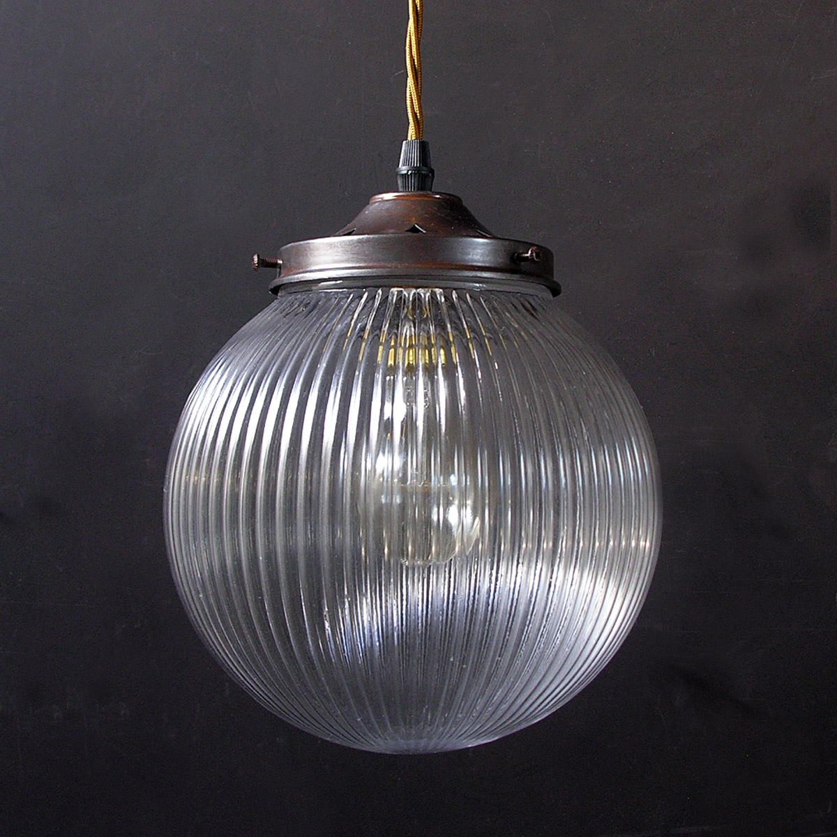 Prismatic Globe Pendant Light Medium - Image 1