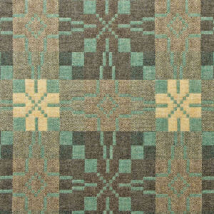 Vintage Star Welsh Throw - Seagreen - Image 3