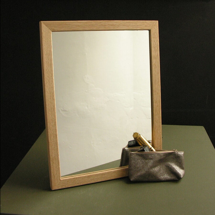 Oak Framed Mirror - Image 2