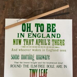 Oak Poster Hanger - Image 3