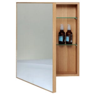 Oak Bathroom Cabinet - Image 1
