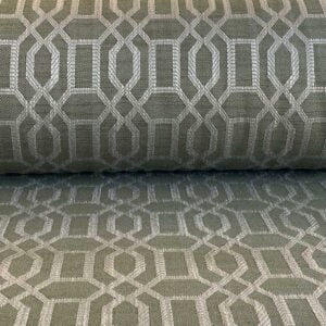Upholstery Fabric Lattice - Olive Green - Image 5