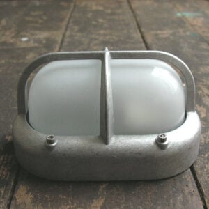 Oval Bulkhead Light with Crossguard - Image 2