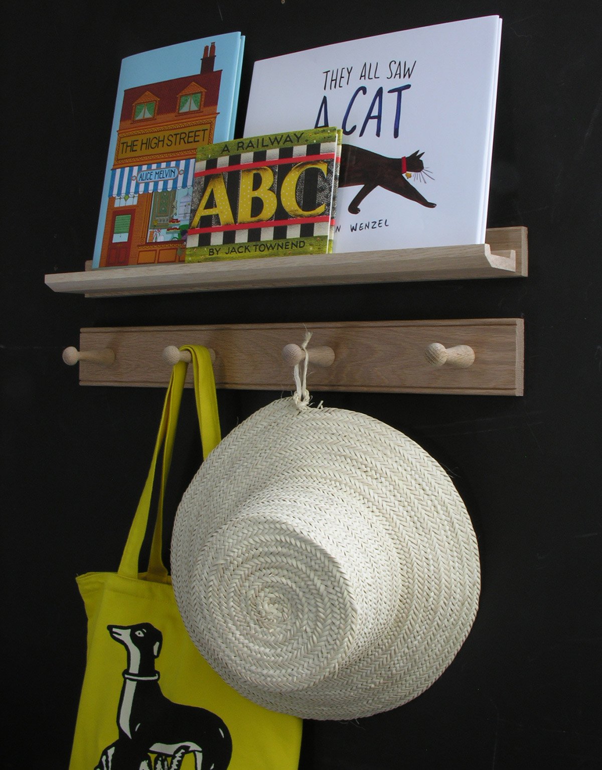 Oak Hook Rail - Image 2