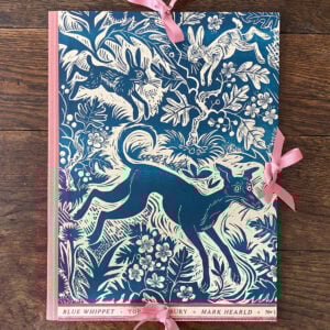 Mark Hearld Handprinted Portfolio - Pink - Image 1