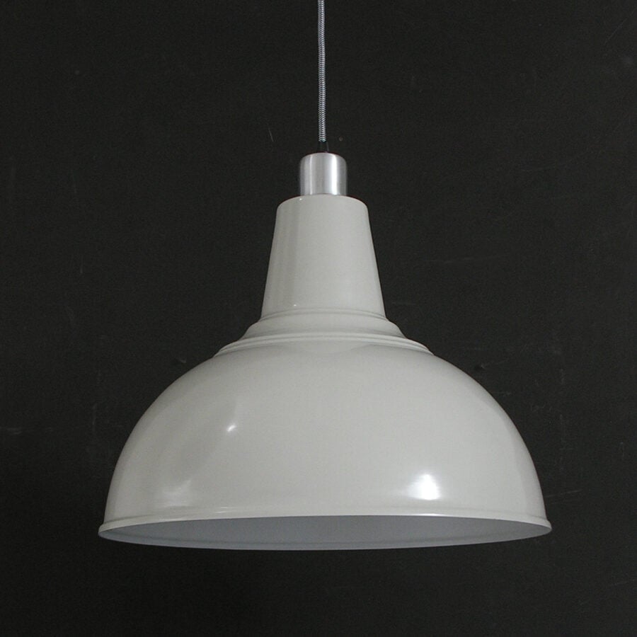 Pendant Light Refectory Soft Grey
