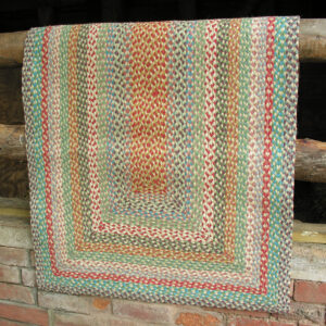Braided Organic Jute Rug - Carnival - Image 4