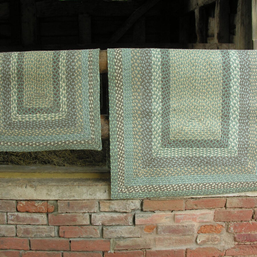 Braided Organic Jute Rug - Seaspray - Image 5