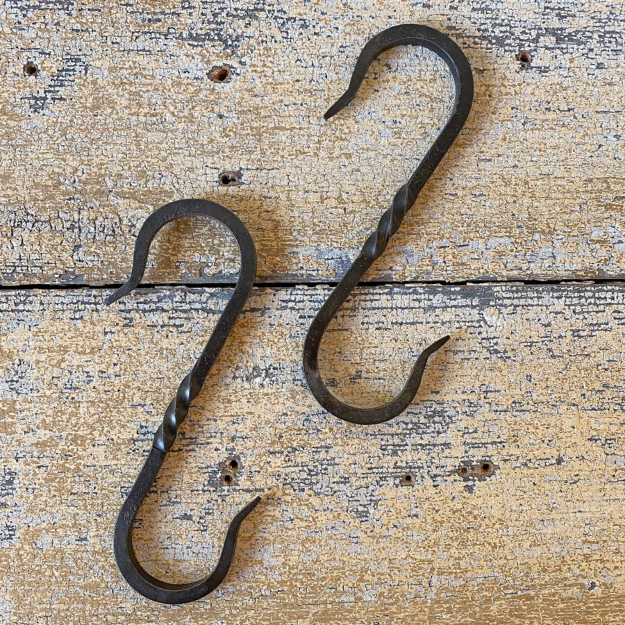 Hand Forged Iron S-Hook