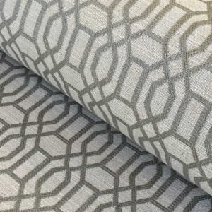 Upholstery Fabric Lattice - Pale Sage - Image 1
