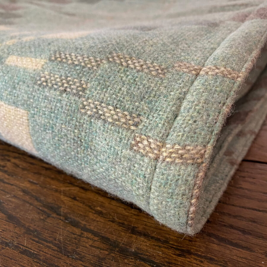 Vintage Star Welsh Throw - Seagreen - Image 6