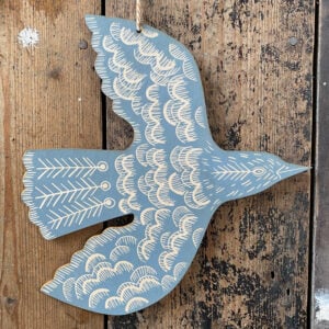 Hanging Wooden Bird Decoration - Image 9