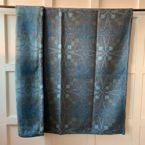 Vintage Star Welsh Throw - Slate - Image 5