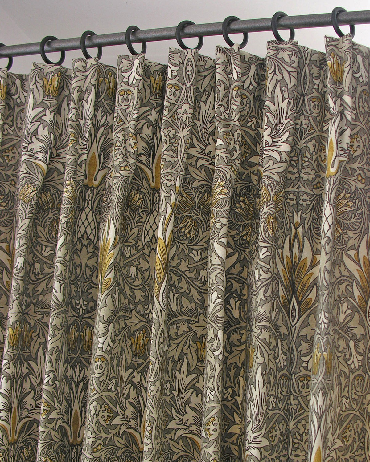 William Morris Snakeshead - Pewter and Gold - Image 4