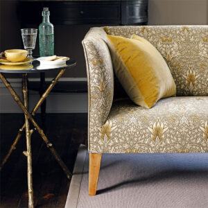 William Morris Snakeshead - Pewter and Gold - Image 3