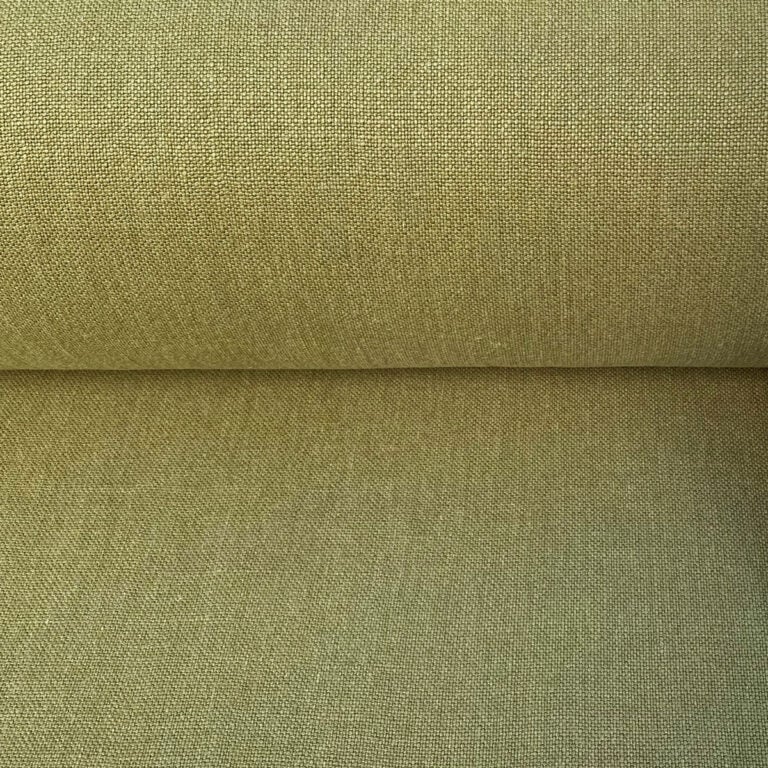Linen Lavenham - Olive Green - Image 3