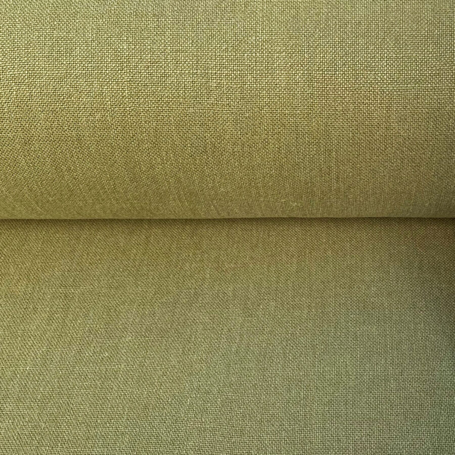 Linen Lavenham - Olive Green - Image 3