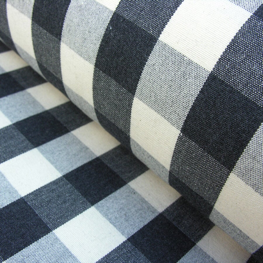 Check Large - Black