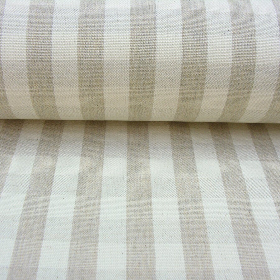 Check Large - Cream - Image 3