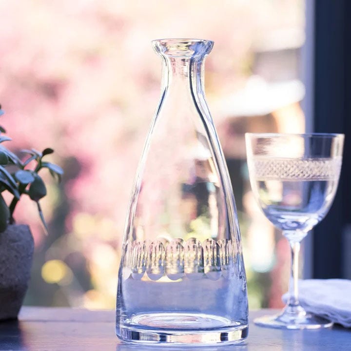 Crystal Table Carafe - Lens Design
