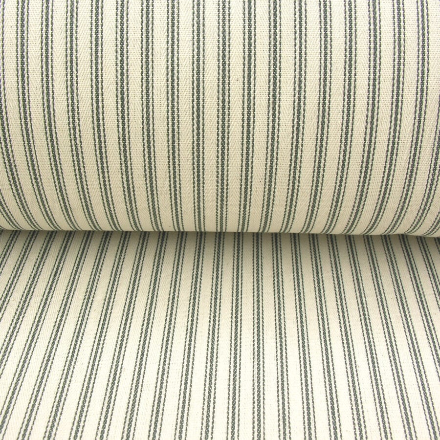 Cotton Ticking Wide - Cribbage Seaweed - Image 3