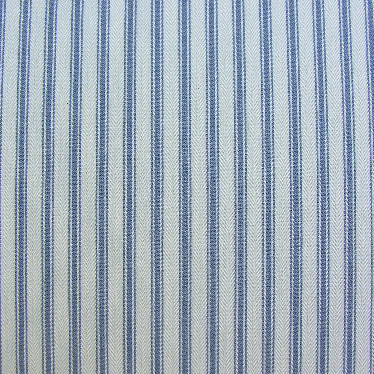 Ticking Fabric - Airforce Blue - Image 2
