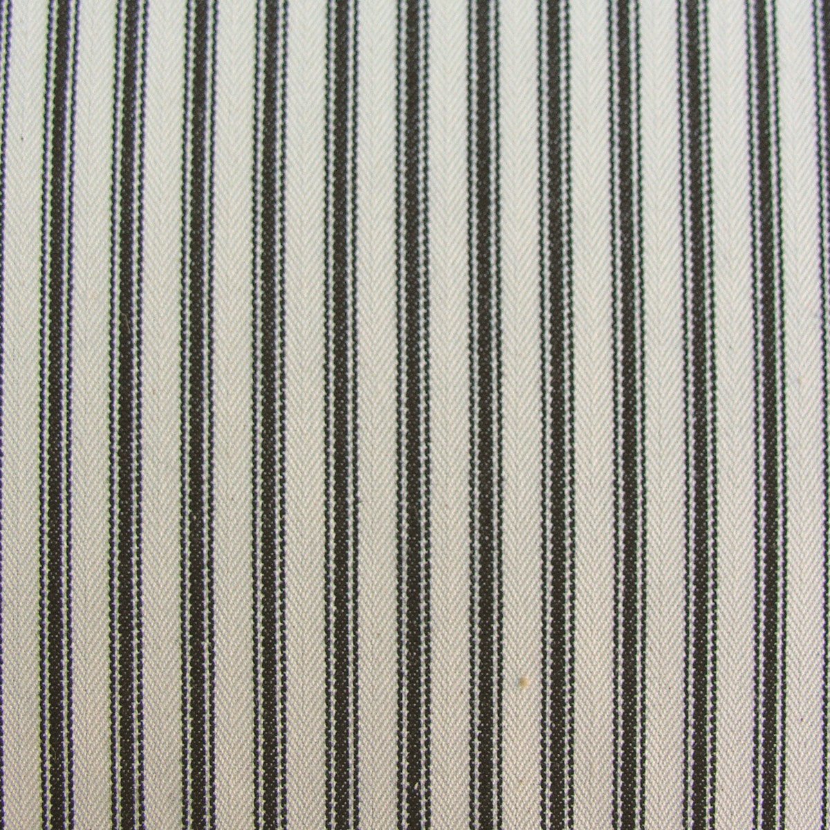 Ticking Fabric - Black - Image 2