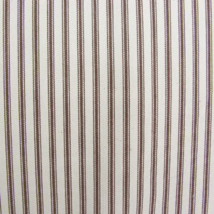 Ticking Fabric - Brown - Image 2