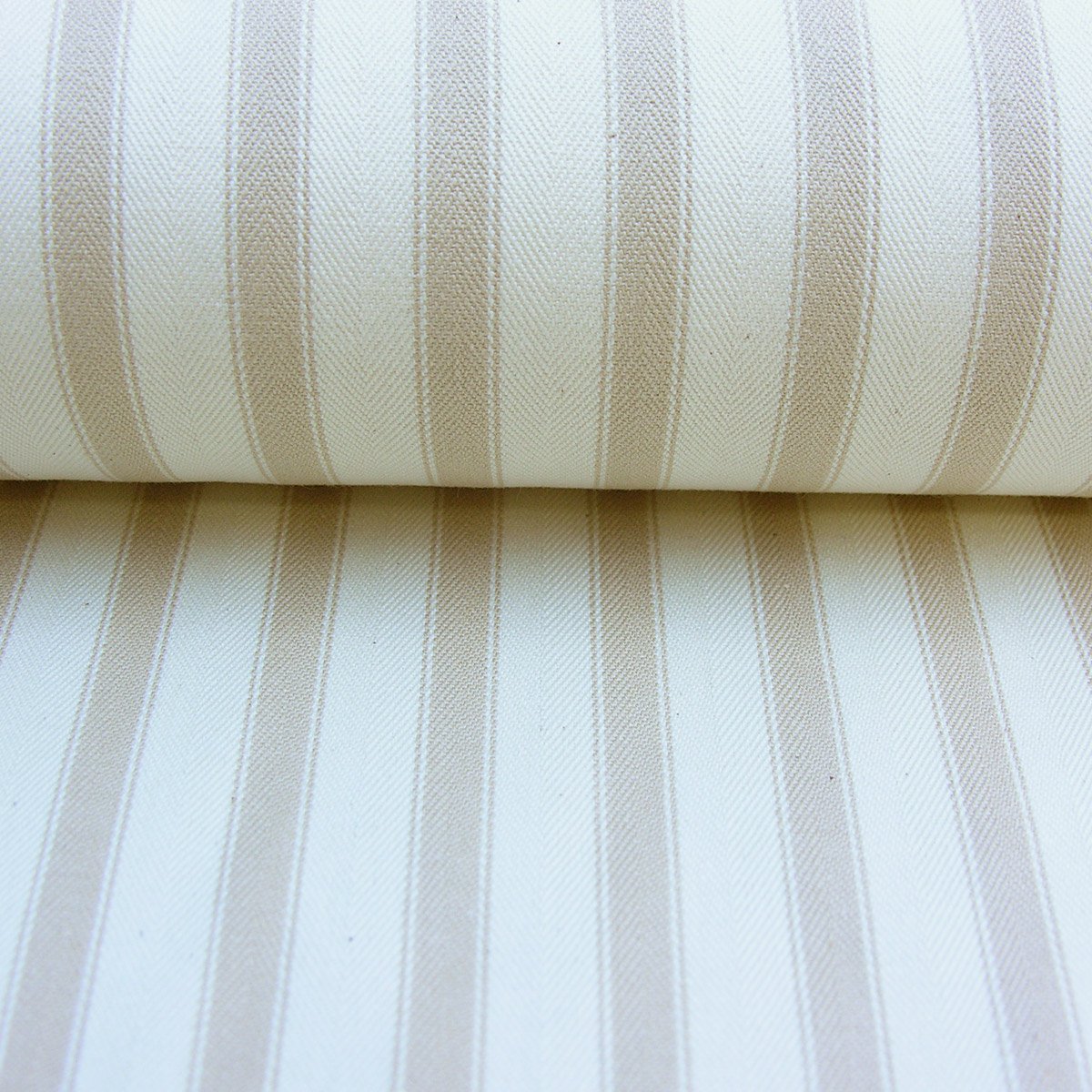 Ticking Fabric Large - Cream - Image 3