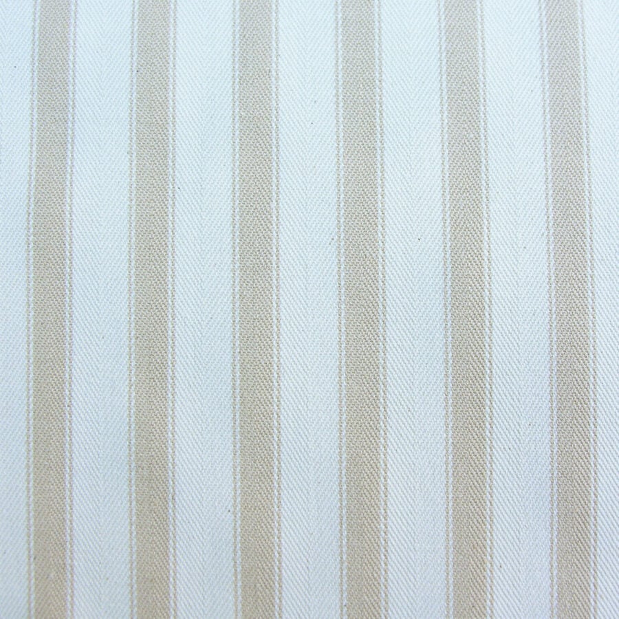 Ticking Fabric Large - Cream - Image 2