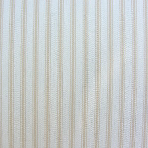 Ticking Fabric - Cream - Image 2