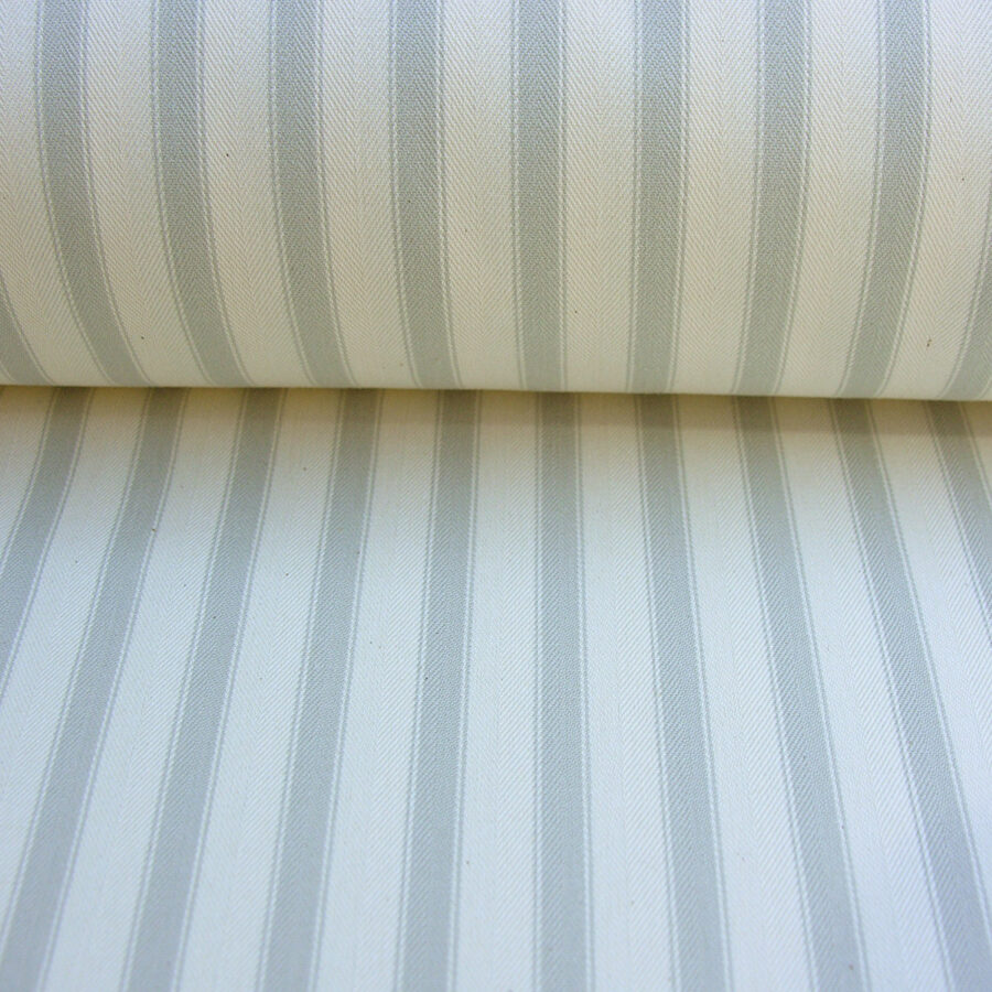 Ticking Fabric Large - Dove - Image 3
