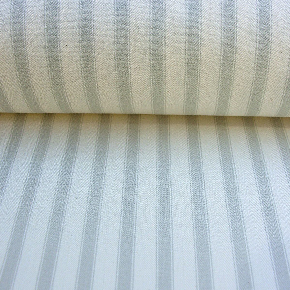 Ticking Fabric Large - Dove - Image 3