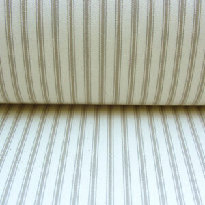 Ticking Fabric - Flax - Image 3