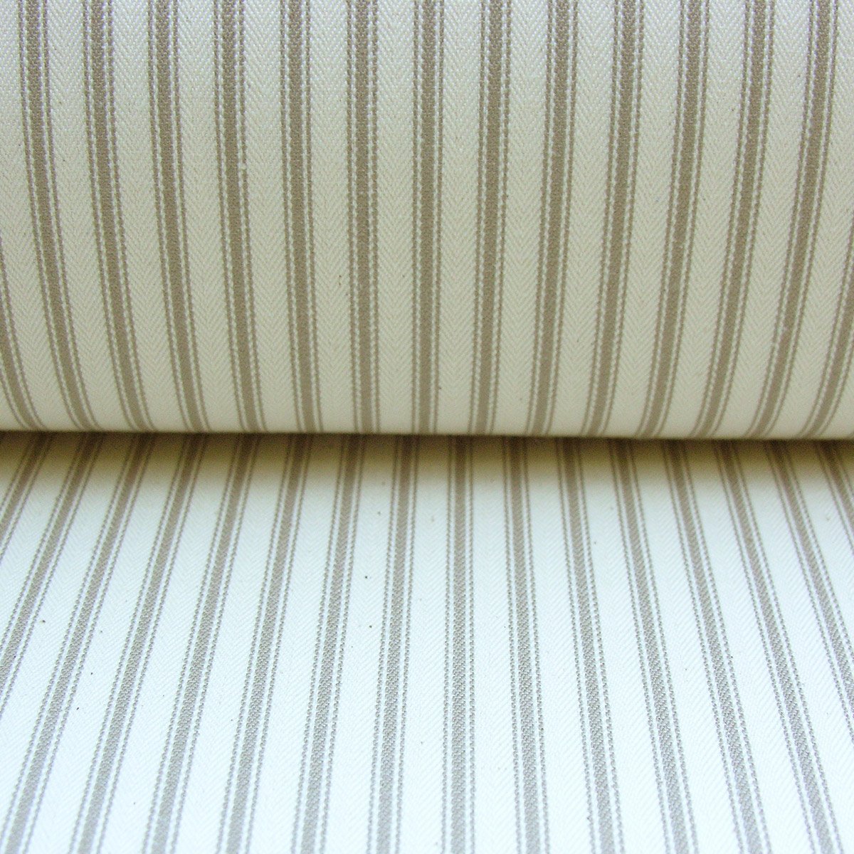 Ticking Fabric - Flax - Image 3